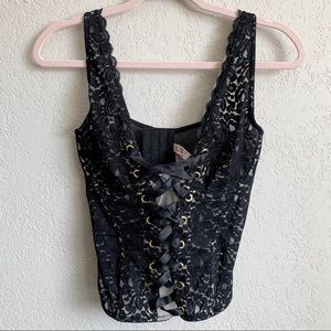 Victoria’s Secret | Black Lace Corset
